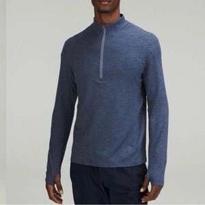 Mens Lululemon Surge Warm Half-Zip lightweight pullover